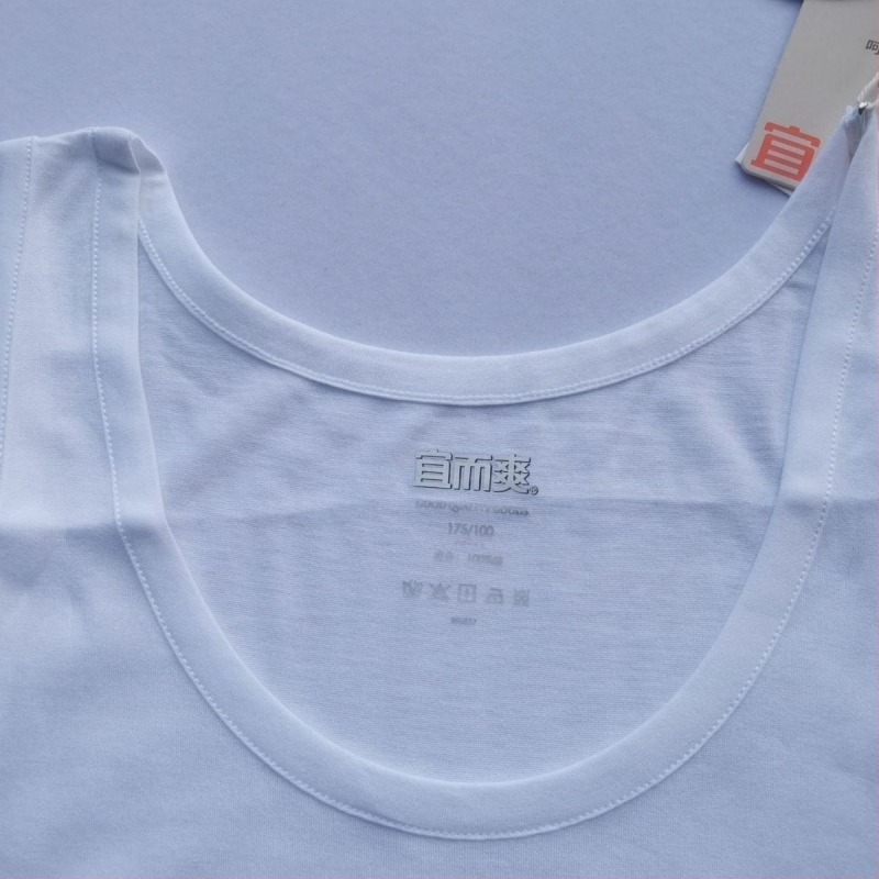 Yiershuang muška majica 100% pamuk, okrugli ovratnik, kratkih rukava, tanka tkanina 121-140 g/m2, ležerni stil