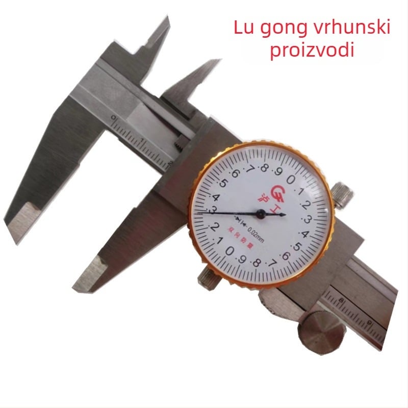 Luxong dial caliper od nehrđajućeg čelika s preciznošću 0,02 mm