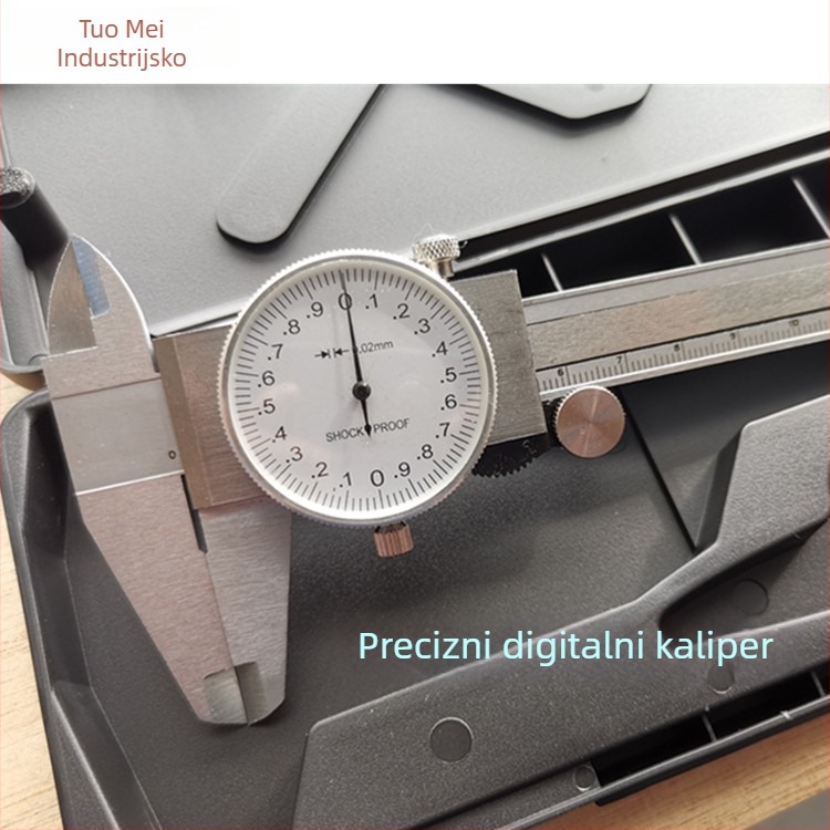 Digitalni vernier kaliper, 0-150 mm, rezolucija 0,02 mm, karbonsko čelika