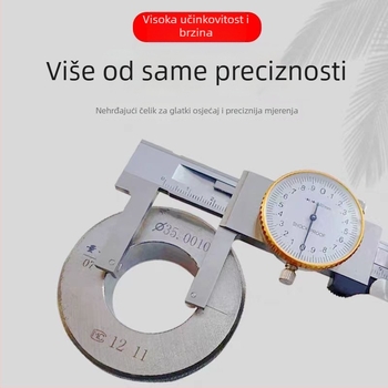 Bušna mašina s Vernier kaliperom – Runfeng, Digitalni zaslon, Raspon mjerenja 200 mm