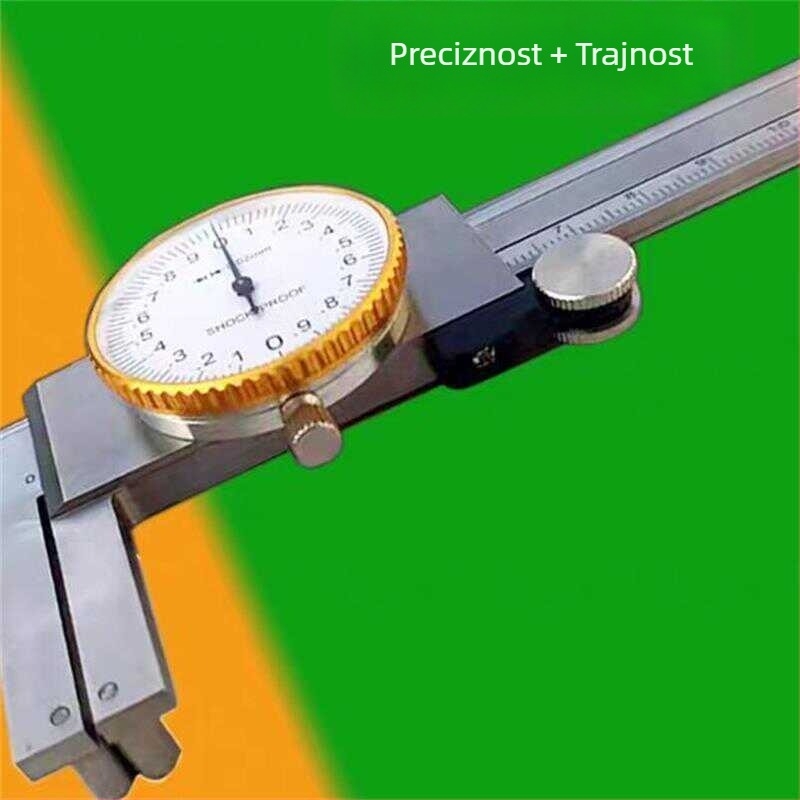 Bušna mašina s Vernier kaliperom – Runfeng, Digitalni zaslon, Raspon mjerenja 200 mm