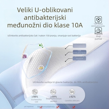 Boxeri za tinejdžerske dječake, od 100% pamuka, antibakterijski, prozračni