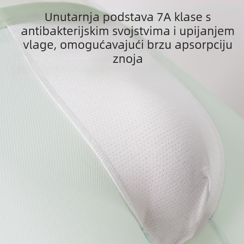 Muške bokserice Ice Silk ultra-tanke, waffles uzorak, prednji mrežasti panel, prozračne, bezšivne, srednje visoki struk
