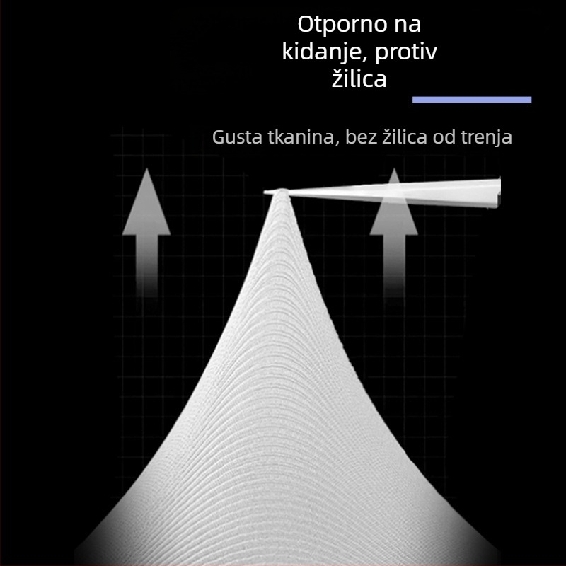 Unisex vanjske rukave od najlona s ledeno-satenim materijalom, protuklizni dizajn i zaštita od sunca; tiskanje logotipa i prilagođavanje dostupni