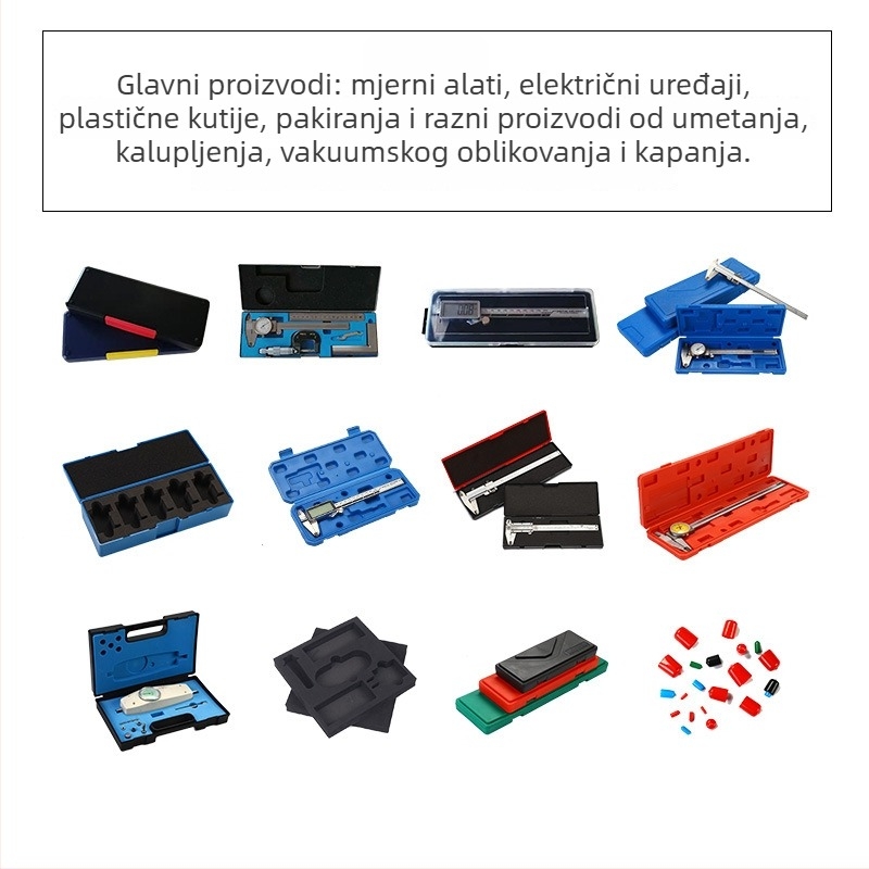 Kutija za Vernier mjerač tipa V, XF-02, ABS plast, pakiranje: kutija, namjena: pakiranje hardverskih dodataka