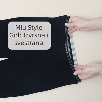 Ženske bešavne tajice za jogu s uljem kamelije, duljine 3/4, crne
