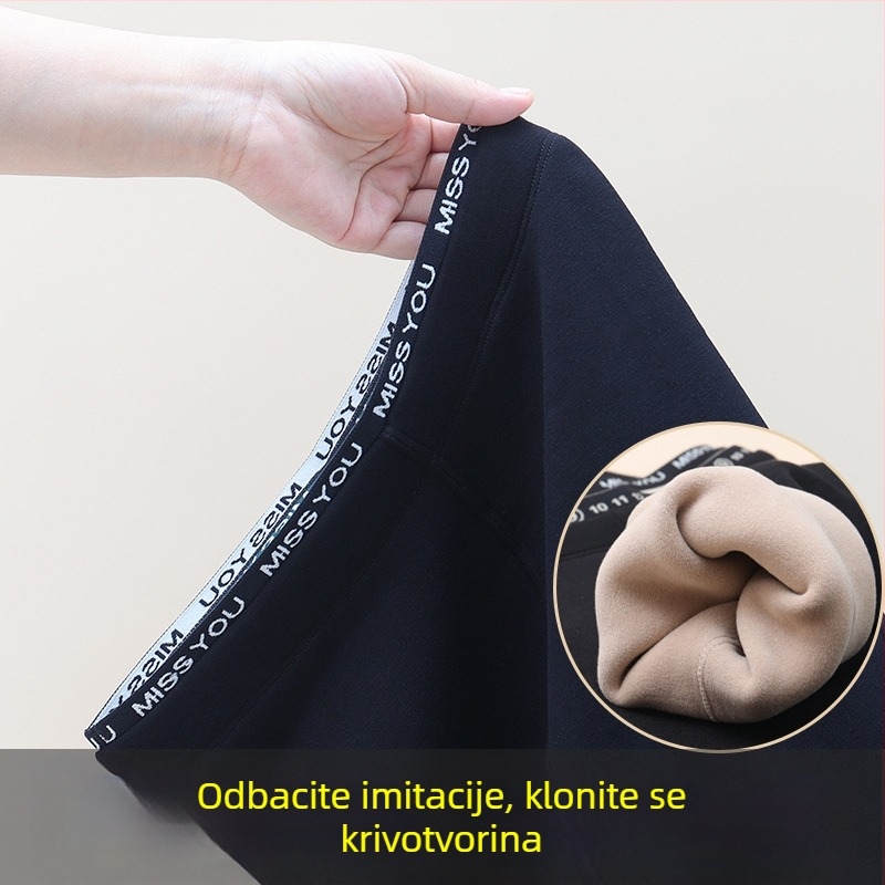 Ženske bešavne tajice za jogu s uljem kamelije, duljine 3/4, crne