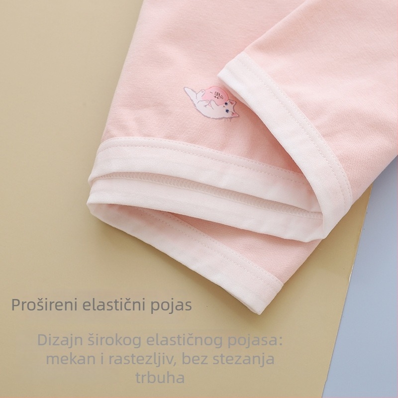 Ženske menstrualne gaćice sa srednjim strukom, otporne na curenje, prozračne, od pamuka