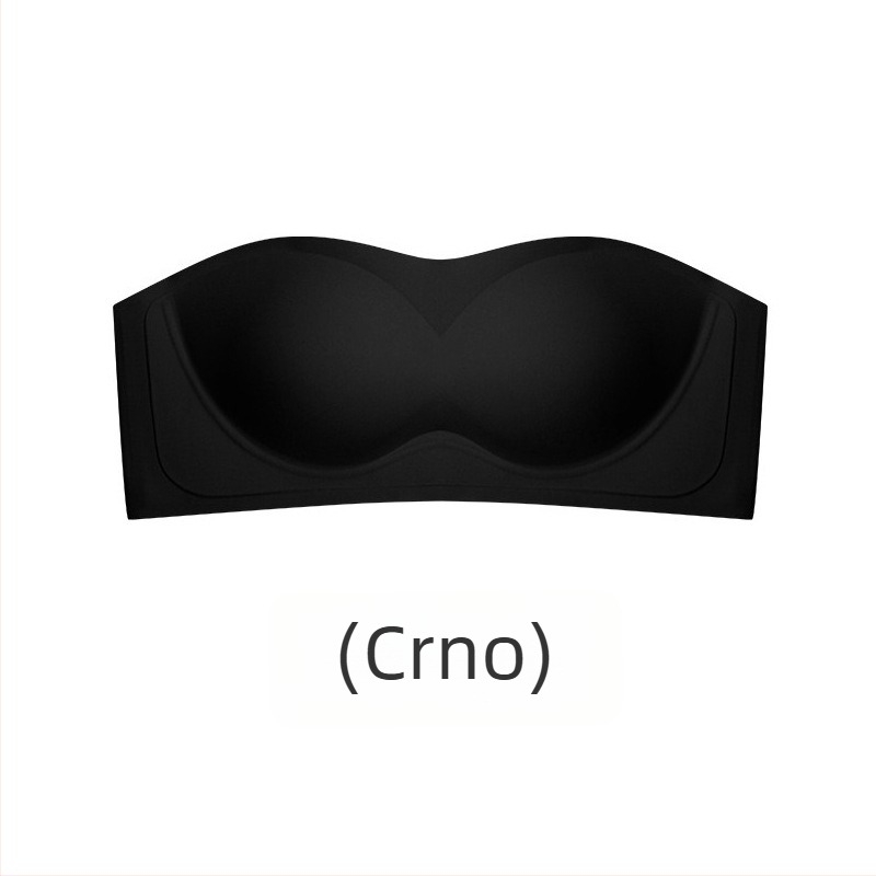 Grudnjak bez naramenica, tanak ljetni model, šalice 3/4, tanko oblikovane šalice, bezšavni, protiv klizanja, nevidljiv ispod odjeće