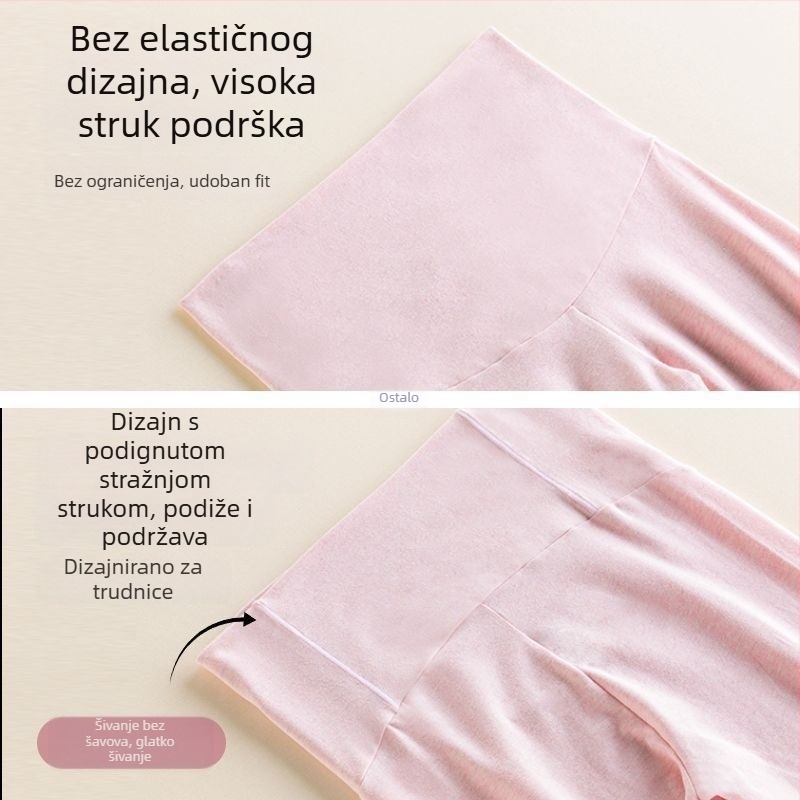 Pijama set za majčinstvo i dojenje – proljeće i jesen, dugi rukavi, polo ovratnik, književno retro stil