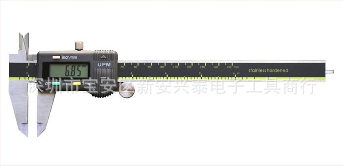 Digitalni šubler s LCD zaslonom, raspon mjerenja 0-150 mm i 200-300 mm