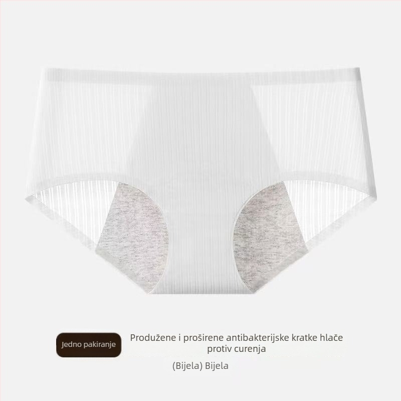 Ženske ljetne tanke menstrualne gaćice s antibakterijskom zaštitom protiv curenja, šire i duže