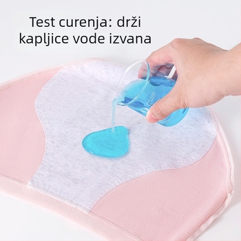 Ženske gaćice za mjesečnicu, zaštita od propuštanja, produženi predeo prepona, džep za grijaću jastučić, zagrijavaju trbuh