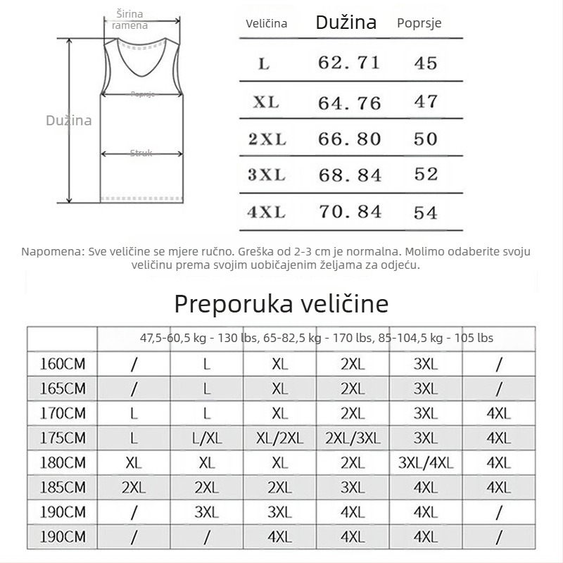 Muški bešivni termo vest s baršunastom podstavom, osnovni sloj za jesen i zimu