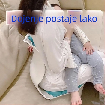 Porodna podrška za donji dio leđa s jastukom za dojenje i naslonom, jastuk za držanje bebe
