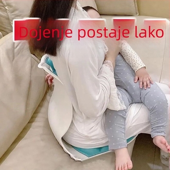 Porodna podrška za donji dio leđa s jastukom za dojenje i naslonom, jastuk za držanje bebe