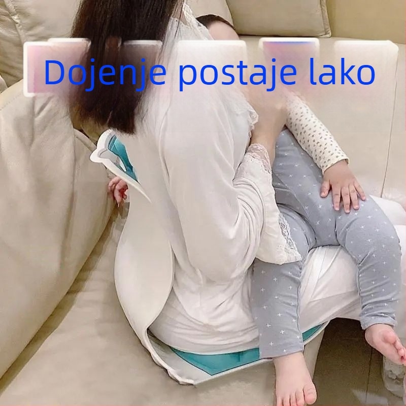 Porodna podrška za donji dio leđa s jastukom za dojenje i naslonom, jastuk za držanje bebe