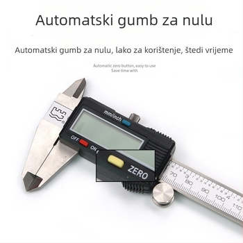 The Great Wall digitalni vernier kaliper, preciznost 0.01 mm, nehrđajući čelik, stolni kaliper