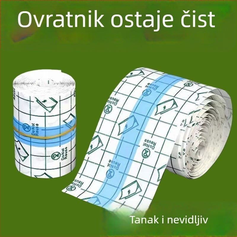 Zaštitna naljepnica za ovratnik - prozirna jednokratna zaštita protiv prljavštine za ovratnik košulje i rukave