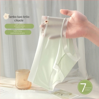 Ženske trokutaste gaćice, glavni materijal najlon, pamučna podstava, srednji pojas, patchwork tkanina