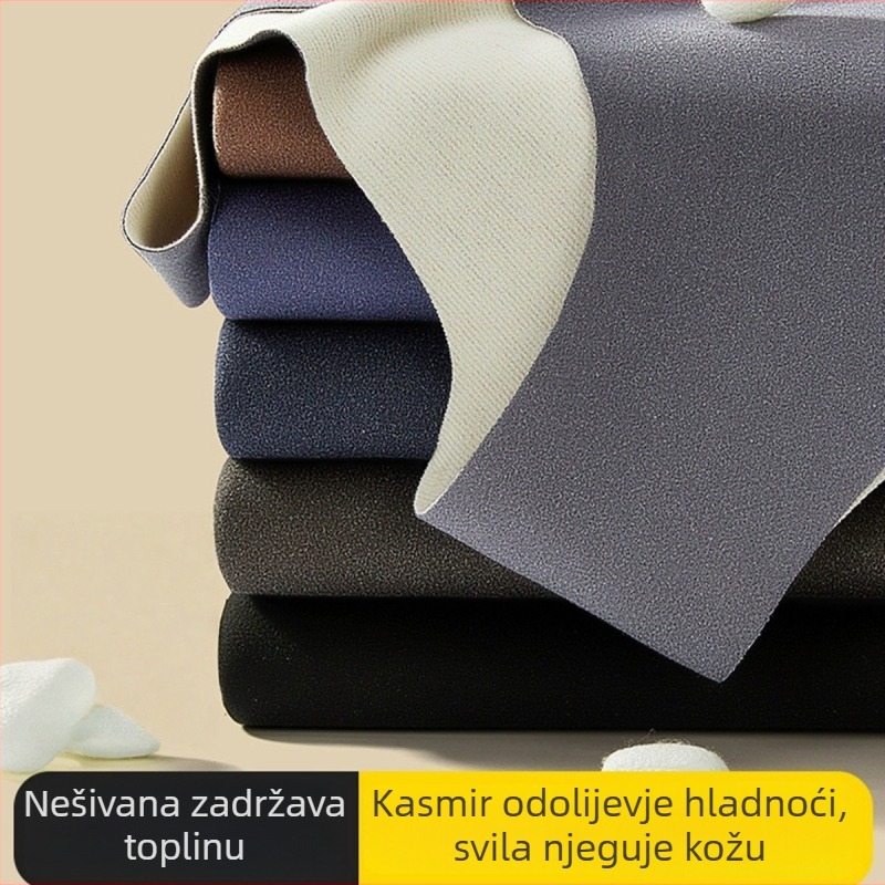 Muška bezšavna termalna vesta za bazni sloj, zadržava toplinu, antibakterijska, oblikuje tijelo, 80-90% poliestera