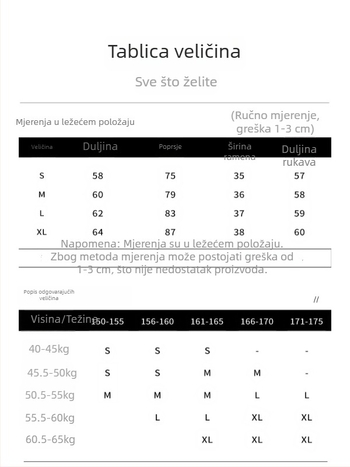 Bijeli ženski top s flis podstavom, uski kroj, dugi rukavi, polu-visoki ovratnik