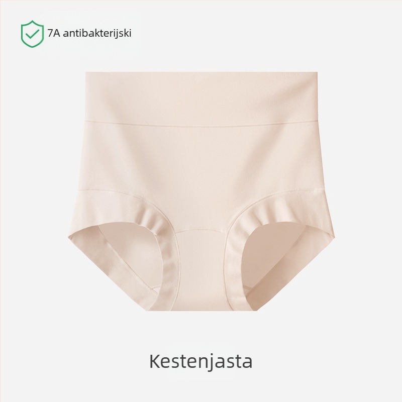 Ženske pamučne gaćice visokog struka, prozračne, antibakterijske, podizanje stražnjice, oblikovanje trbuha, u većim veličinama