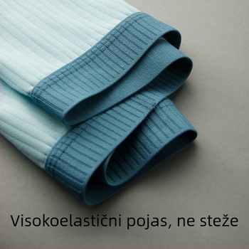 Muške bokserice s jacquardom, vertikalne pruge, pamuk, prozračne i antibakterijske