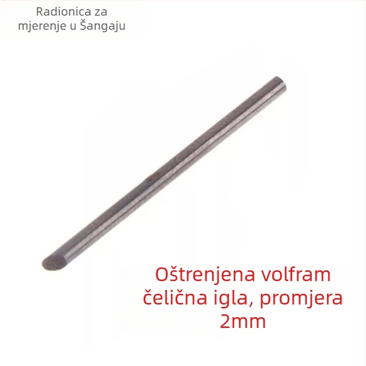 Vernier kaliper s karbidnom iglom za graviranje i wolfram glavom; paralelni vodič za graviranje