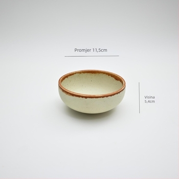 Keramički set od četiri dijela: pločica od kostiju, čaša za vodu, žlica i zdjela – Novi kineski stil, planinski divlji motiv; Materijal: keramika; Uzorak: jednofarban; Oblik: nepravilni