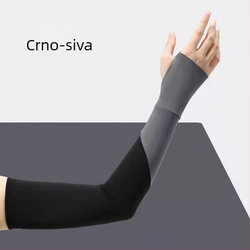 Proširene rukave za zaštitu od sunca - unisex, najlon Ice Silk, mrežasti uzorak, produžena duljina