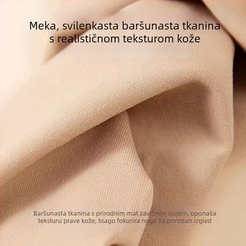 Telos boje do gležnja, legins hlače, pantyhose bez prstiju, 120D najlon, unisex