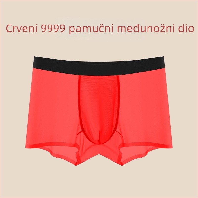 20D ultratanke ice silk 3A antibakterijske muške bokserice – prozračne, brzo se suše