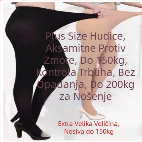 Plus veličine velvet taj koljenice, jesen-zima, ekstrar velika do 150 kg, srednja debljina, anti-zakazivanje (anti-zakačenje), oblikovanje, podizanje stražnjice, antibakterijske, jednobojne