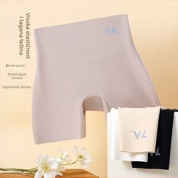 Sigurne šorceve s visokim strukom, antibakterijska naslaga u preponama, prozračan Jacquard ice silk materijal, 80% najlon, podstava prepona 96% viskozna 4% elastan