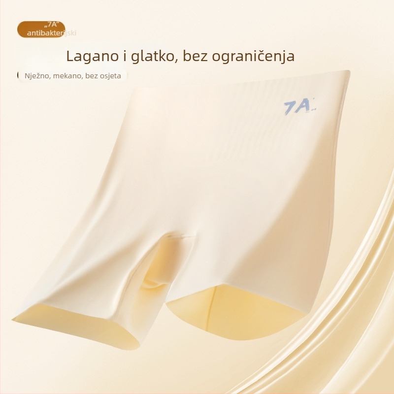 Sigurne šorceve s visokim strukom, antibakterijska naslaga u preponama, prozračan Jacquard ice silk materijal, 80% najlon, podstava prepona 96% viskozna 4% elastan