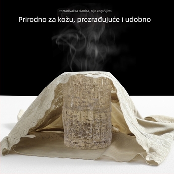 Ženske bešavšne gaćice s visokim strukom, pamuk na preponama, prozračna spandeks smjesa (50-70% spandeks)