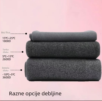 MIU nova verzija pamukastih čarapa s samozagrijavanjem, anti-piling efektom, mršavljenje, sive i crne, debeli materijal