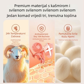Ženska termalna vesta s ugrađenim grudnjakom, debeli osnovni sloj za jesen-zimu, dvostruki sloj, baršunasta podstava, V-izrez
