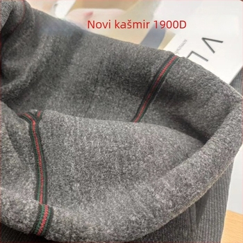 Nove legice 200D/1200D/1900D s uspravnim prugama, pamuk kašmir, uski kroj