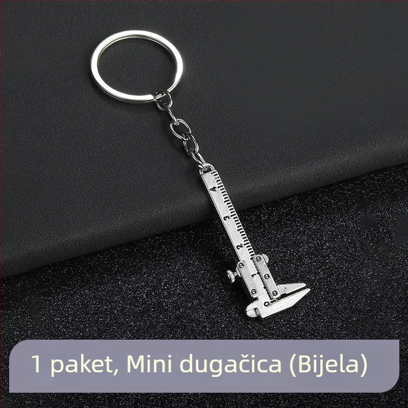 Plastični vernier kaliper za kućnu upotrebu, kompaktan mjerni alat za nakit i narukvice, visoka preciznost