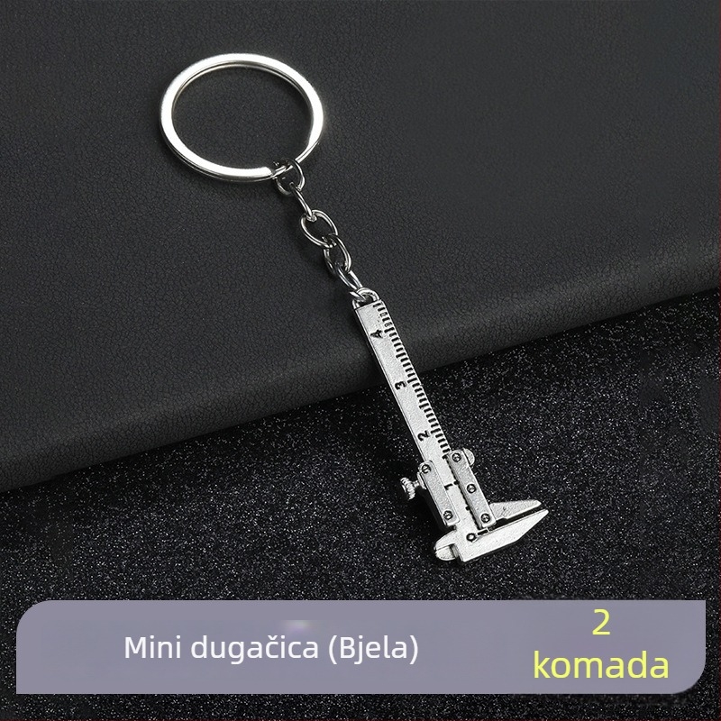 Plastični vernier kaliper za kućnu upotrebu, kompaktan mjerni alat za nakit i narukvice, visoka preciznost