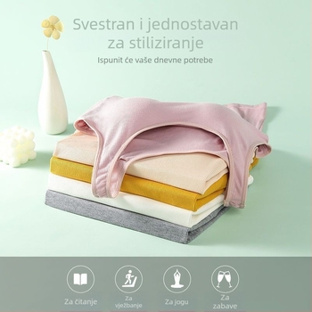 Nova verzija topa bez rukava s ugrađenim jastučićima za prsa, bez leđa, široke naramenice, bazni sloj, seksi i modern, svestran