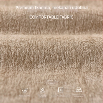 Muška košulja s dugim rukavima, flis podstava, karirani uzorak, širok kroj, japanski retro stil, pamuk