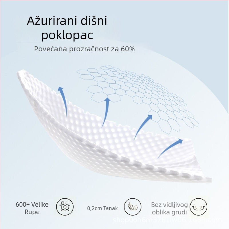 Sutien u stilu veste s čipkom (ultratanka oblikovana čašica, prozračan najlon, prednje kopčanje)