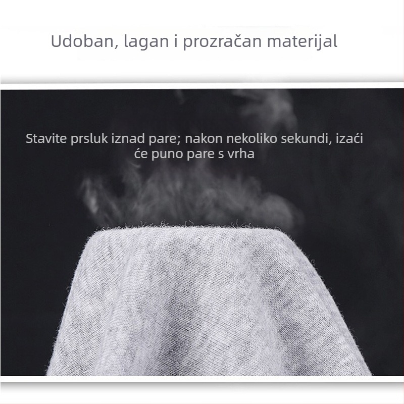 Muški bezrukavni potko u obliku I, 100% pamuk, okrugli izrez, gustoća tkanine 161-180 g/m², ljeto