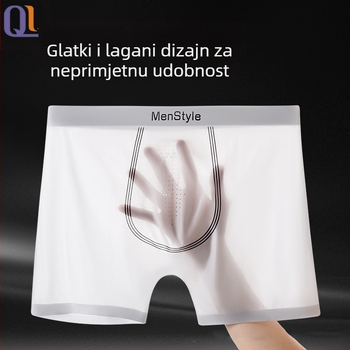 Muške bokserice sa srednjom struku, antibakterijske, prozračne, brzo sušeće, najlonsko pletivo, šifra proizvoda QL-M8060