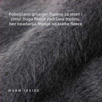 Ženske debele najlonke s flis podstavom za toplinu i zatezanje nogu, najlon materijal, 30–50% najlona