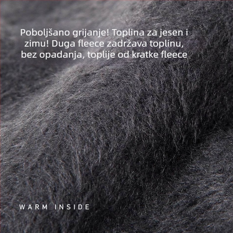 Ženske debele najlonke s flis podstavom za toplinu i zatezanje nogu, najlon materijal, 30–50% najlona