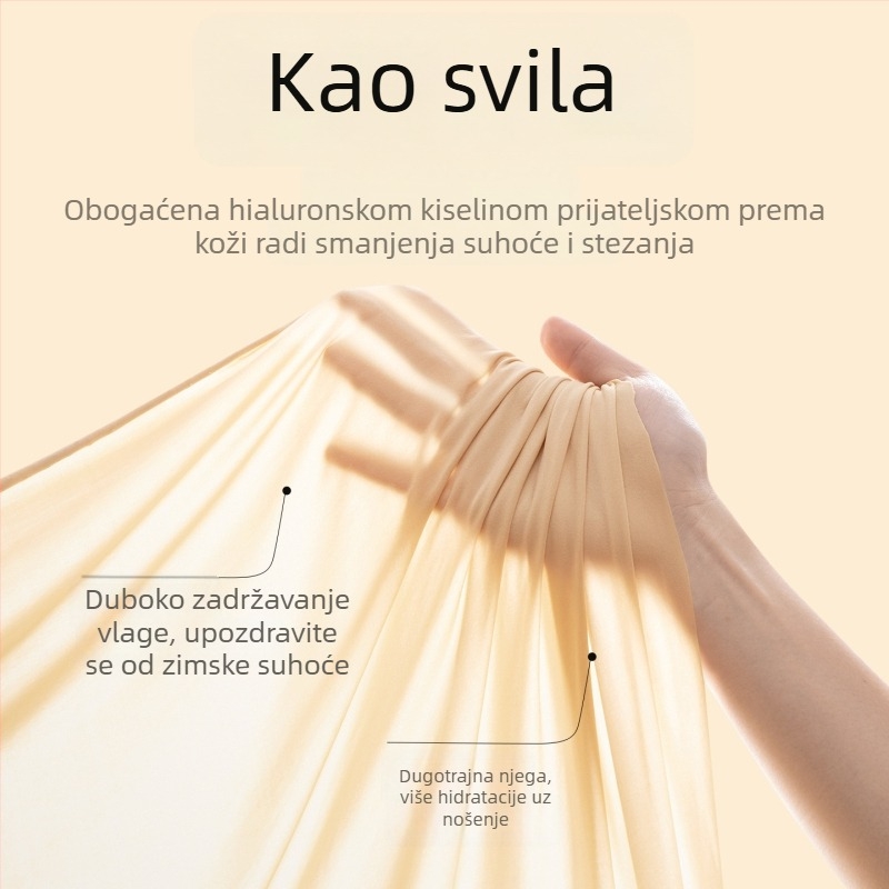 Visokokvalitetni ženski toplinski bazni sloj, velika veličina, hidratizirajuća odjeća s hijaluronskom kiselinom, zimski set donjeg rublja u kutiji